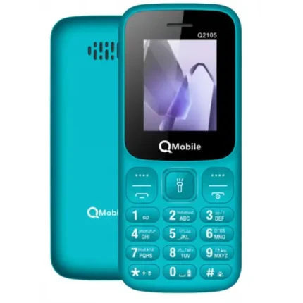 QMobile q2165 - Tiffany Blue - Front View
