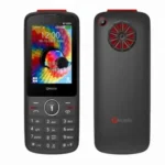 Qmobile E1000 Party 2021 - Black Red - Front View