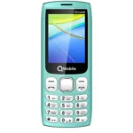 QMobile QCrystal - Mint Green - Back View