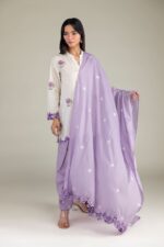 Floral Lawn Dupatta - View 2