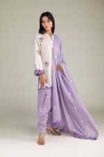 Floral Lawn Dupatta - View 5