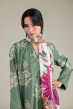 Lawn Floral Dupatta - View 2