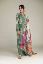Lawn Floral Dupatta - View 4