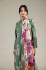 Lawn Floral Dupatta - View 5
