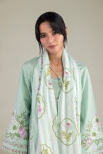 Floral Lawn Dupatta - View 3