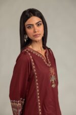 Floral Cotton Kurta - View 2