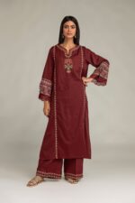 Floral Cotton Kurta - View 1