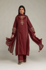 Floral Cotton Kurta - View 4