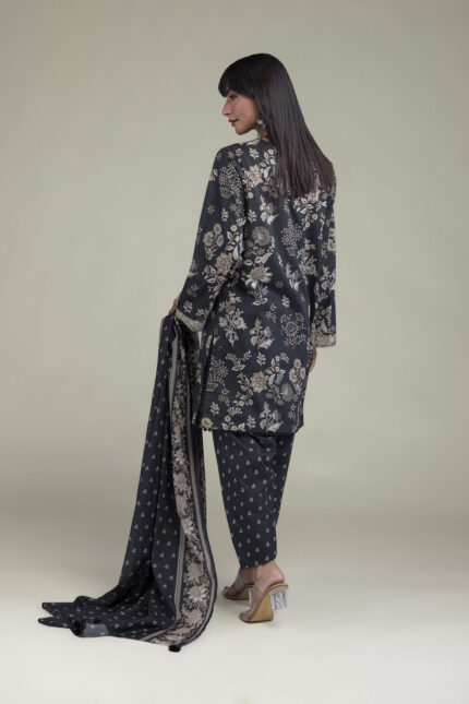 Lawn 3-Piece Tailored - View 2