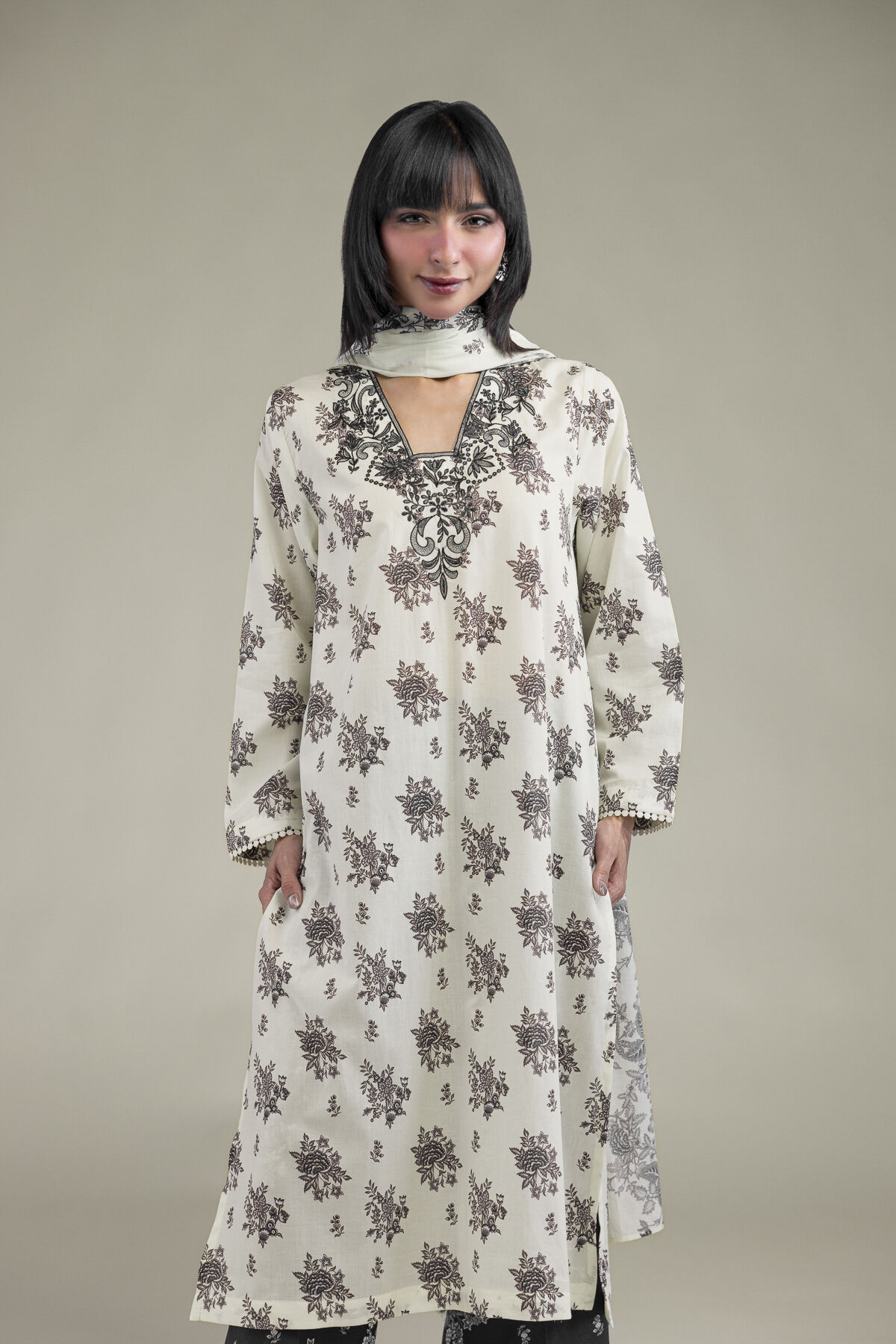 Tailored 3-Piece Lawn-1 Tailored 3-Piece Lawn - View 1