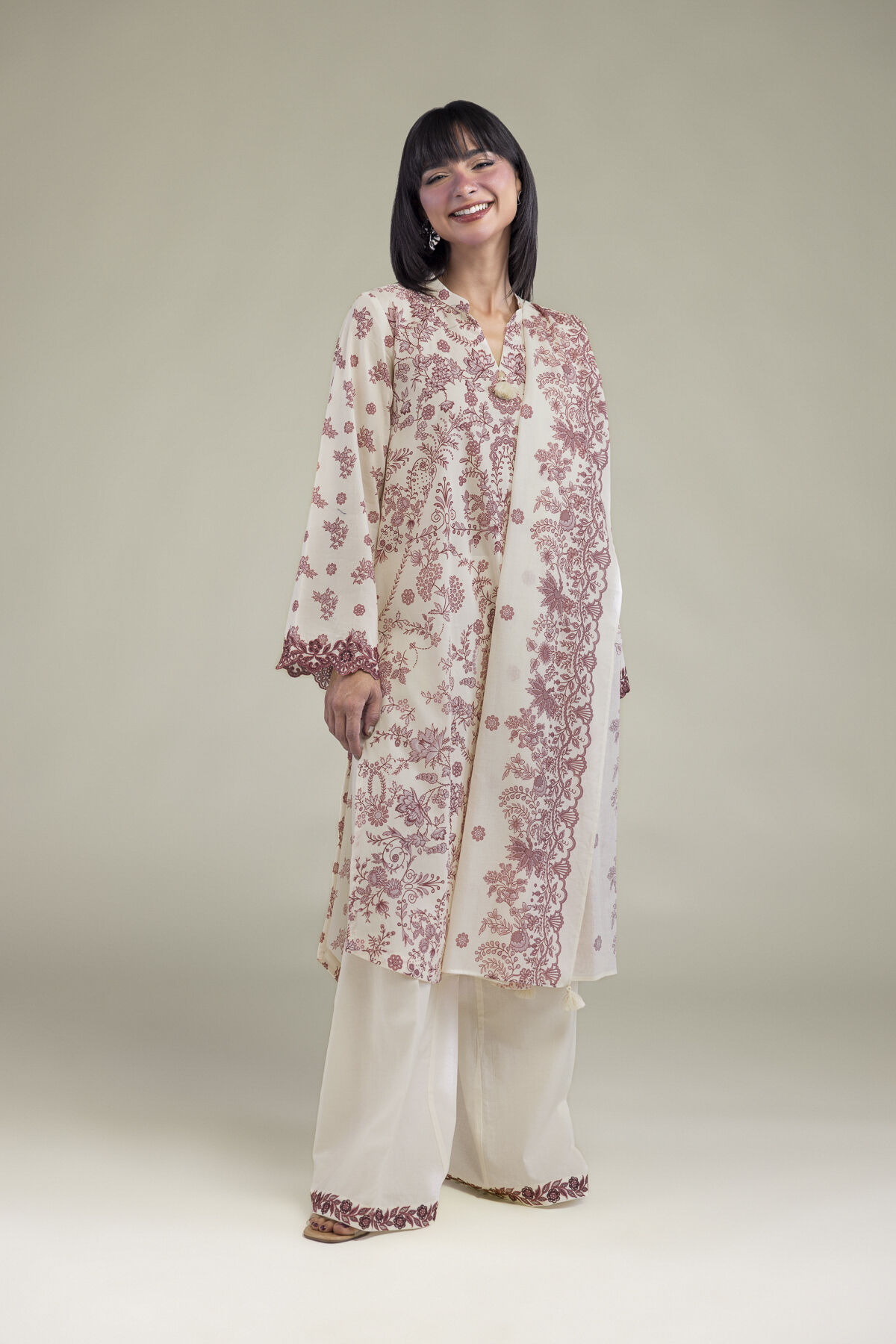 Tailored 3-Piece Lawn-1 Tailored 3-Piece Lawn - View 1