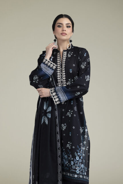 Black 3-Piece Tailored - View 1