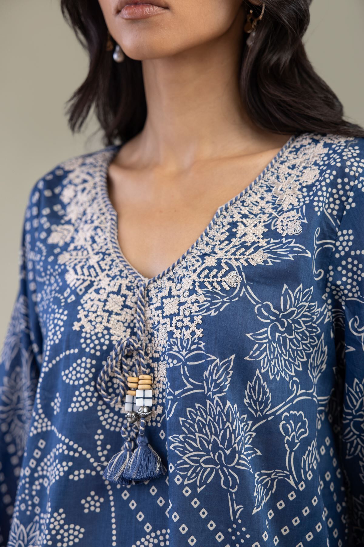 Floral Cambric 2-Piece-1 Floral Cambric 2-Piece - View 1