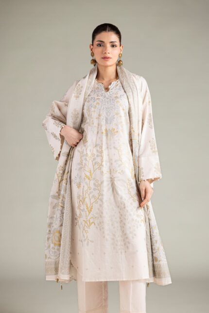 Lawn 3-Piece Tailored - View 2