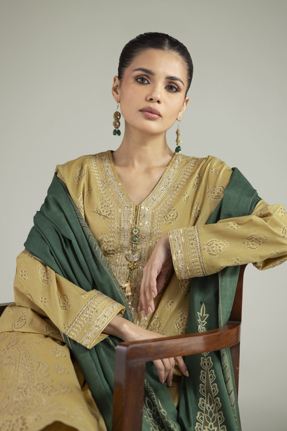 3-Piece Lawn Tailored-1 3-Piece Lawn Tailored - View 1
