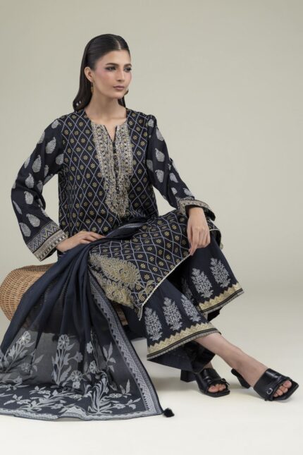 Lawn 3-Piece Tailored - View 2