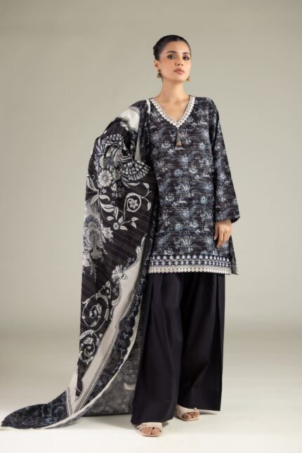 Black 3-Piece Tailored - View 1