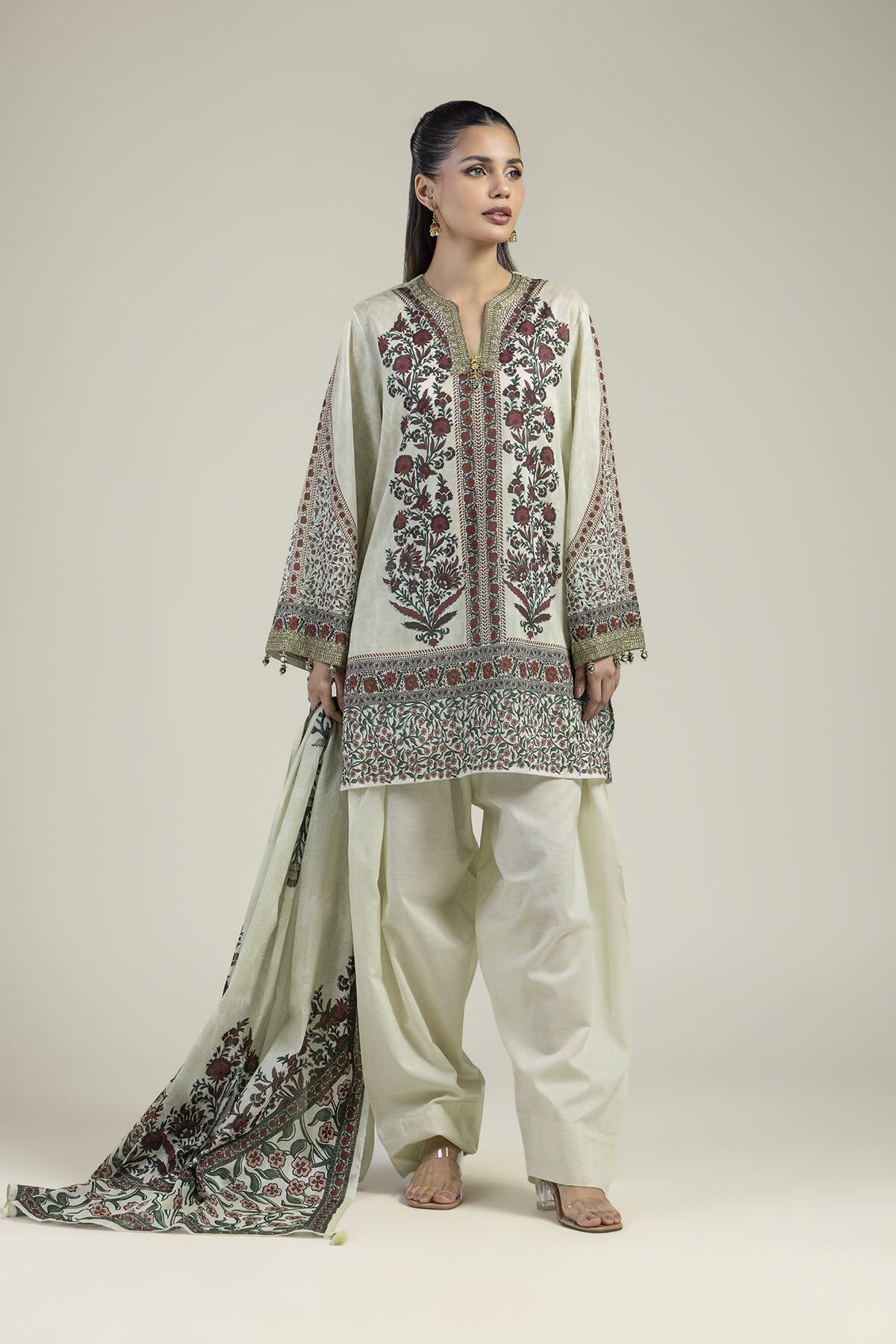 Tailored Lawn 3-Piece-1 Tailored Lawn 3-Piece - View 1