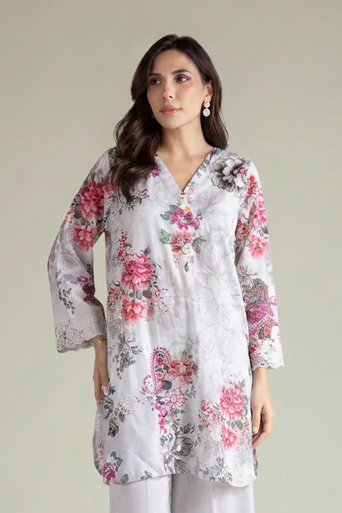 2-Piece Tailored Lawn-1 2-Piece Tailored Lawn - View 1