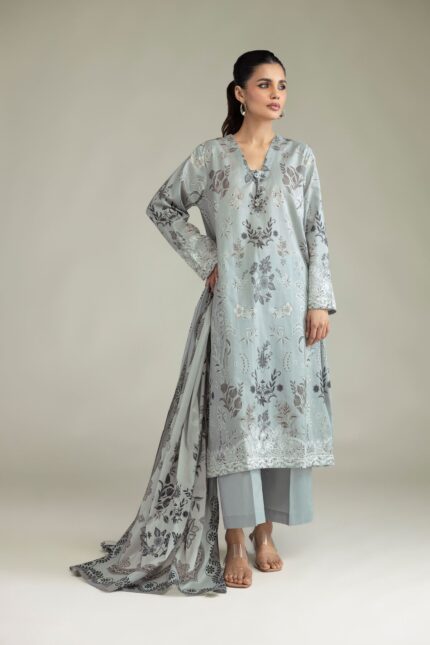 Lawn 3-Piece Tailored - View 2