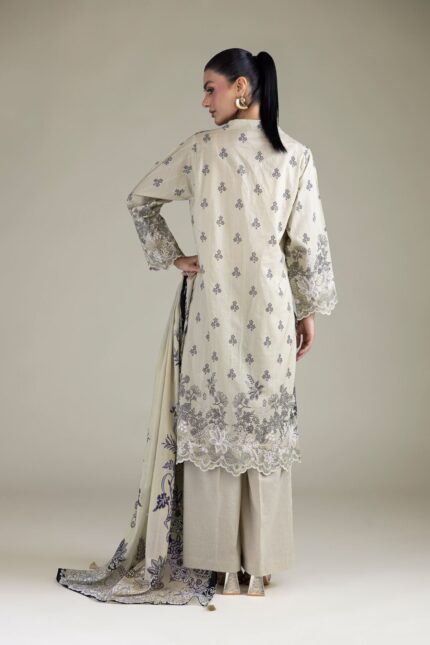 Lawn 3-Piece Tailored - View 2