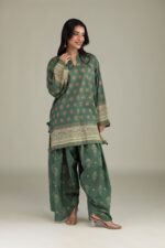Green Tailored 2-Piece - View 4