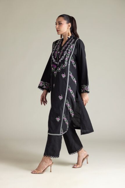 Black Tailored 2-Piece - View 2