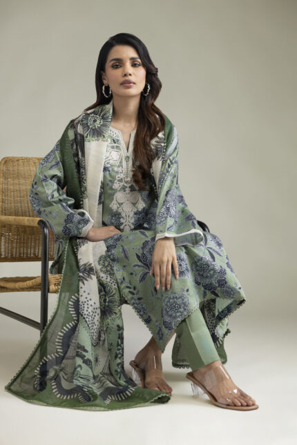 Lawn 3-Piece Tailored - View 1