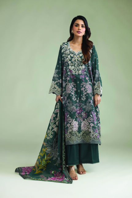 Lawn 3-Piece Tailored - View 1