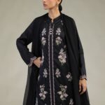 Black Tailored Three-Piece - View 1
