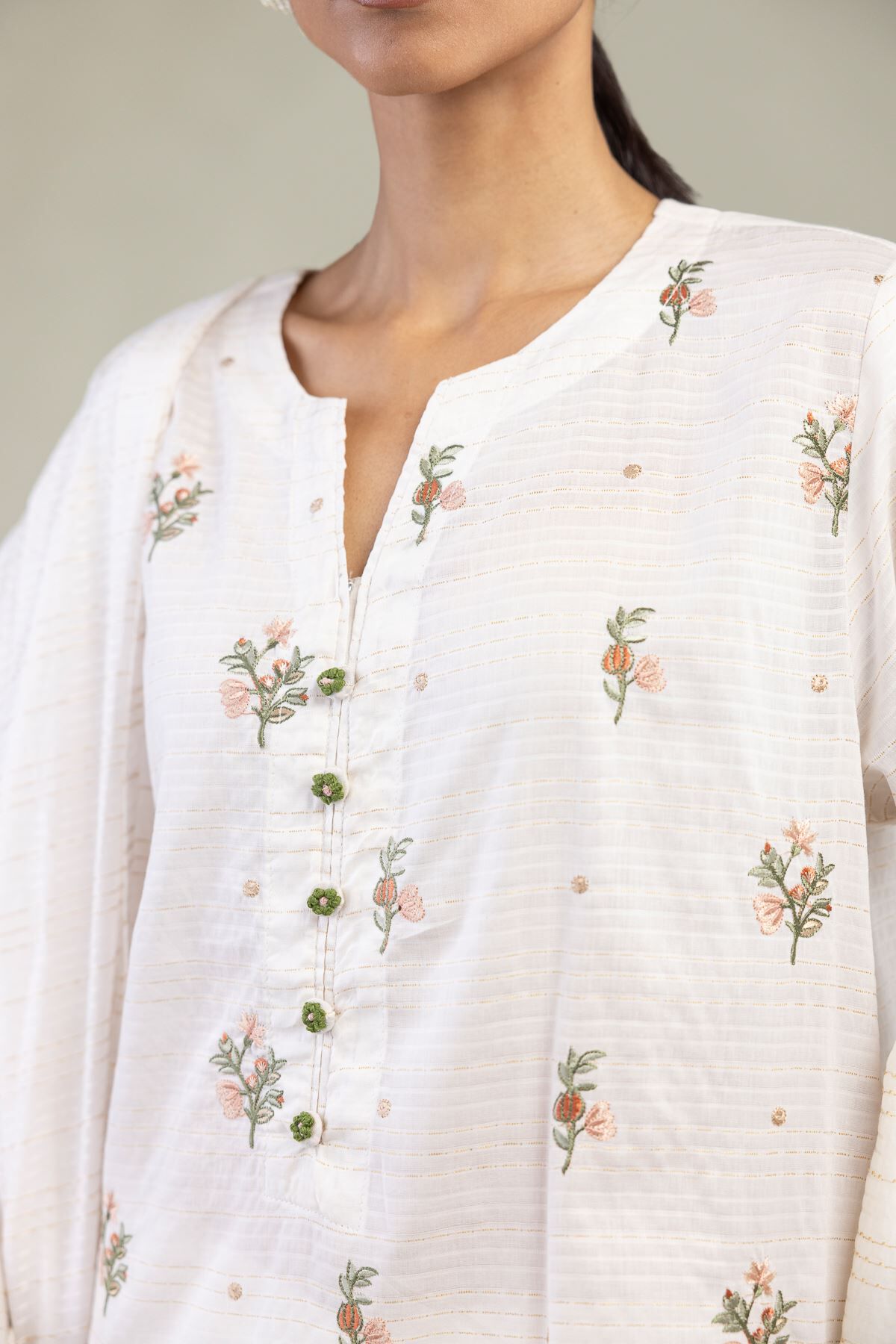Floral Tailored 3-Piece-1 Floral Tailored 3-Piece - View 1