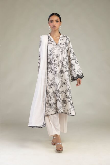 White Tailored 3-Piece - View 1