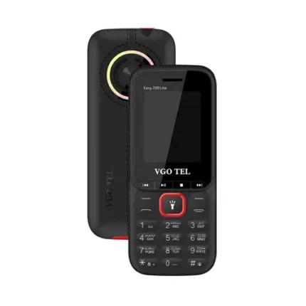 VgoTel Easy 200 lite - Black - Front View