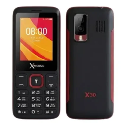 XMobile X30 - Red Black - Front View