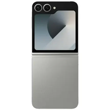 Samsung Galaxy Z Flip 6 - Silver - Back View
