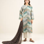 Unstitched 3-Piece Ensemble - View 1