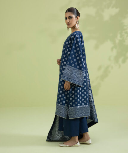 Unstitched 3-Piece Ensemble - View 2