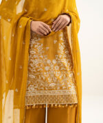 Unstitched 3-Piece Ensemble - View 4