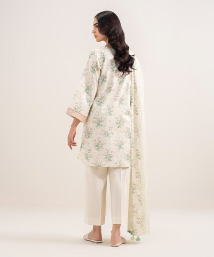 Unstitched 3-Piece Ensemble - View 1