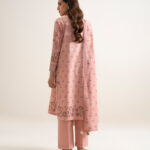 Peach Lawn Unstitched Ensemble - View 1