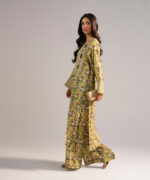 Viscose Raw Silk A-Line Suit - View 1
