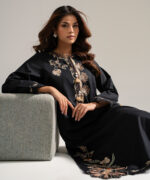 Black Lawn Straight Suit - View 4