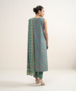 Emerland Green Lawn Unstitched Ensemble - View 5