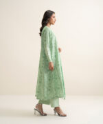 Mint Lawn Unstitched Ensemble - View 3