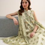 Unstitched 3-Piece Ensemble - View 1