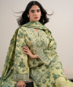 Unstitched 3-Piece Ensemble - View 2