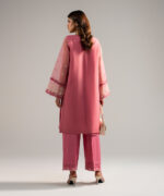 Blended Organza Straight Suit - View 3