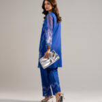 Blended Organza Straight Suit - View 1