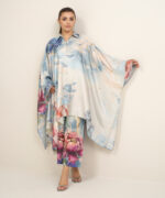 Light Blue Kaftan Suit - View 4