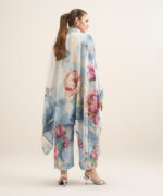 Light Blue Kaftan Suit - View 3